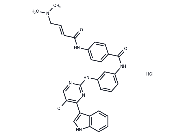 THZ1 Hydrochloride (1604810-83-4 free base) Chemical Structure