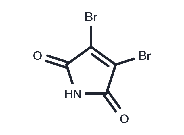 2,3-Dibromomaleinimide Chemical Structure