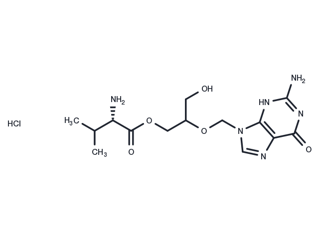 TargetMol Chemical Structure Valganciclovir hydrochloride