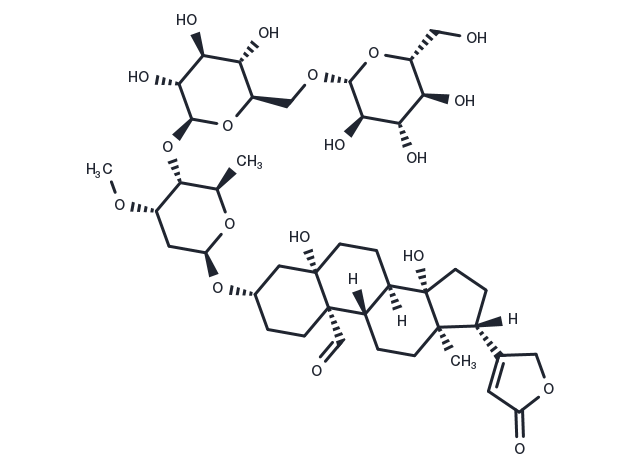 TargetMol Chemical Structure k-Strophanthoside