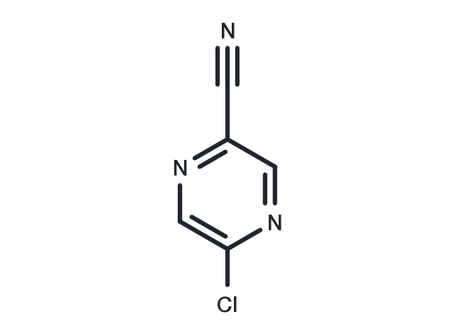 2-CHLORO-5-CYANOPYRAZINE Chemical Structure