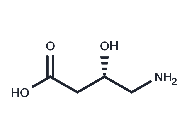 GABOB (beta-hydroxy-GABA) Chemical Structure