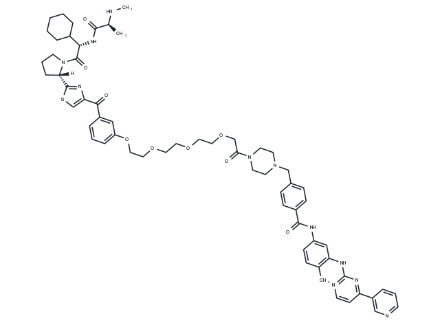 TargetMol Chemical Structure SNIPER(ABL)-058