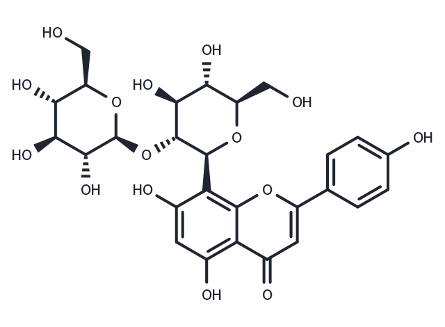 Vitexin 2''-glucoside Chemical Structure