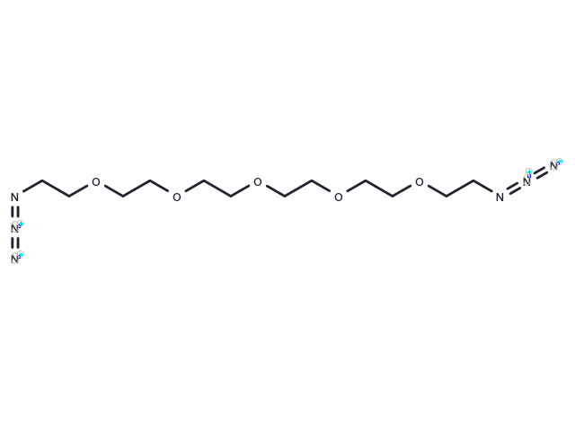 Azido-PEG5-azide Chemical Structure