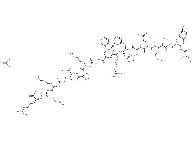 TargetMol Chemical Structure ACTH (1-17) acetate