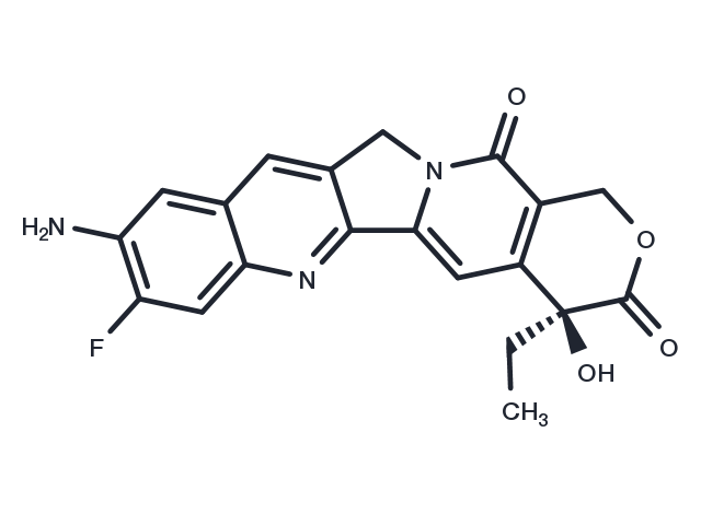 10NH2-11F-Camptothecin Chemical Structure