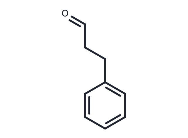 3-Phenylpropanal Chemical Structure