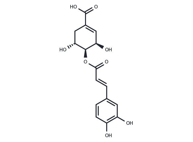 TargetMol Chemical Structure 4-O-Caffeoylshikimic acid