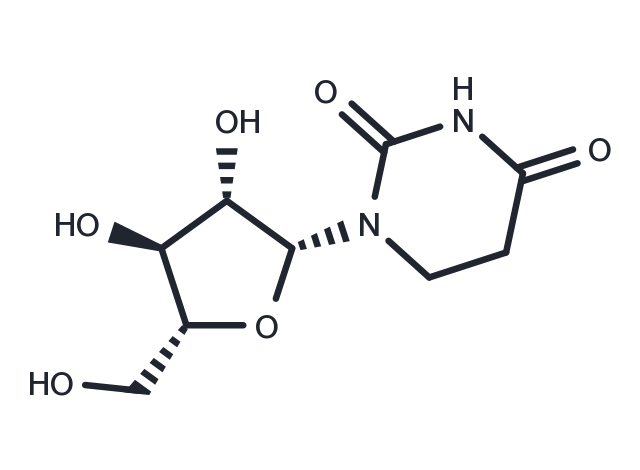 5,6-Dihydro-ara-uridine Chemical Structure
