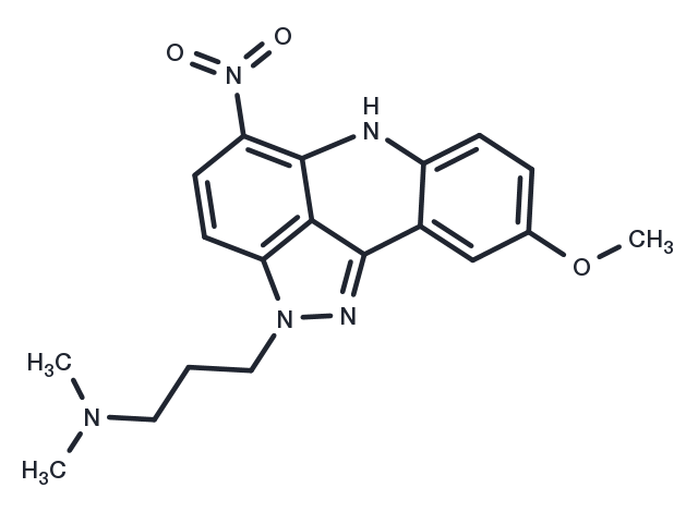 TargetMol Chemical Structure Pyrazoloacridine