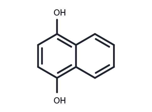 TargetMol Chemical Structure 1,4-Dihydroxynaphthalene