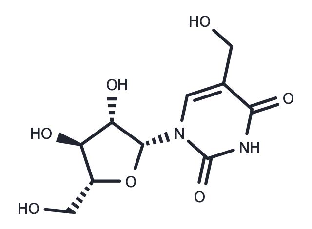 5-Hydroxymethyl-arabino-uridine Chemical Structure