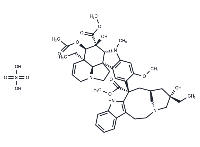 TargetMol Chemical Structure Vinblastine sulfate