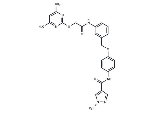 Sirt2-IN-6 Chemical Structure
