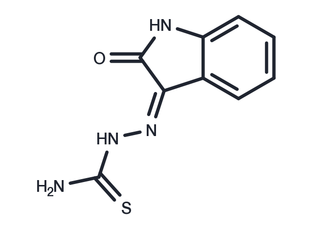 TargetMol Chemical Structure Isatin-β-thiosemicarbazone