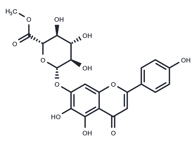 Scutellarin methyl ester Chemical Structure