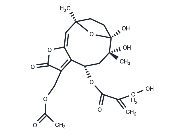 TargetMol Chemical Structure 4'-Hydroxypiptocarphin A