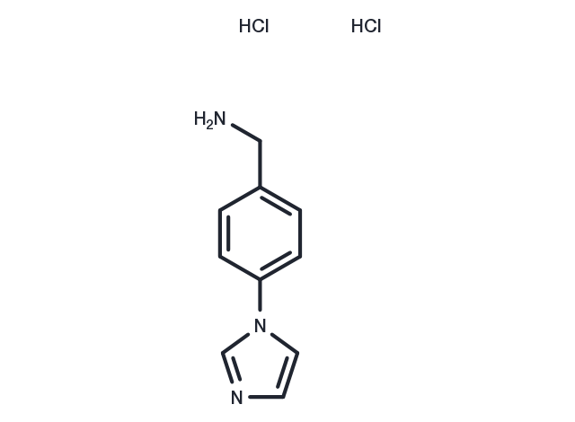 1-[4-(1H-Imidazol-1-yl)phenyl]methanamine dihydrochloride Chemical Structure