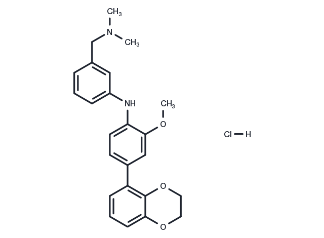 TargetMol Chemical Structure Compound 3344 hydrochloride