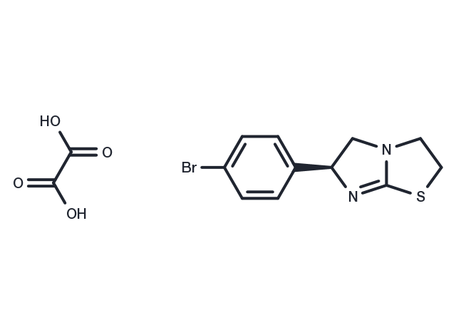 (-)-p-Bromotetramisole Oxalate Chemical Structure