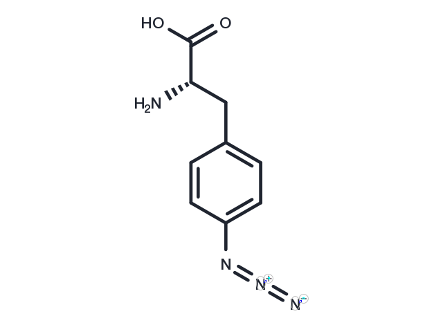 4-Azido-L-phenylalanine Chemical Structure