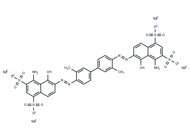 Evans blue Chemical Structure