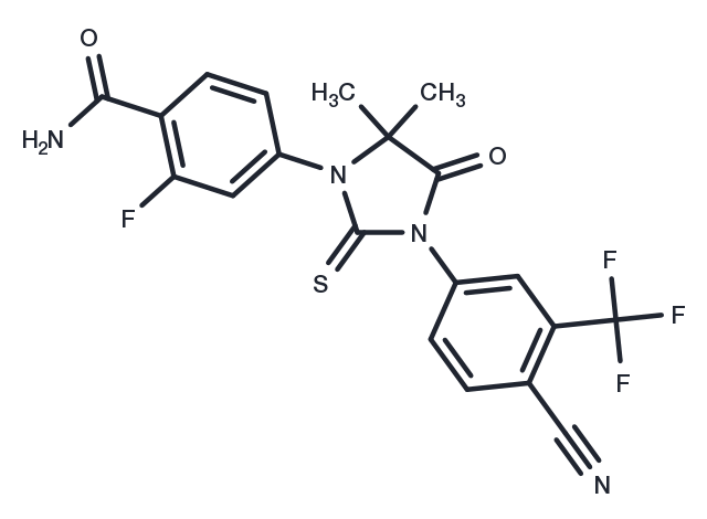 TargetMol Chemical Structure N-desmethyl Enzalutamide