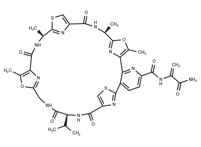 Promothiocin A Chemical Structure