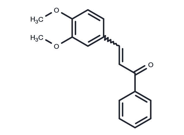 3,4-Dimethoxychalcone Chemical Structure
