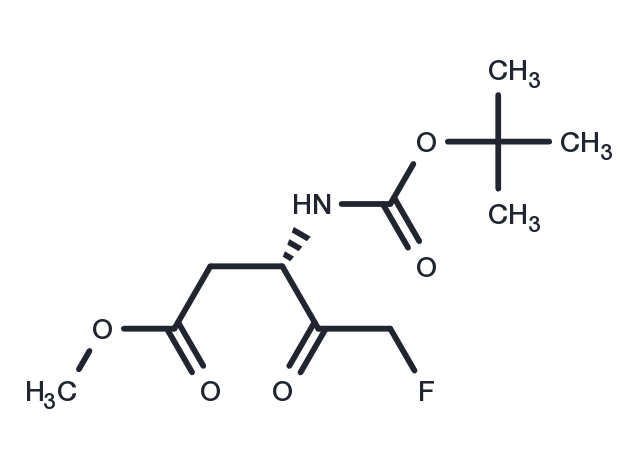 TargetMol Chemical Structure Boc-Asp(OMe)-fluoromethyl ketone
