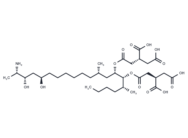 Fumonisin B2 Chemical Structure