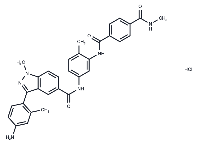 TargetMol Chemical Structure CDD-1102  HCl