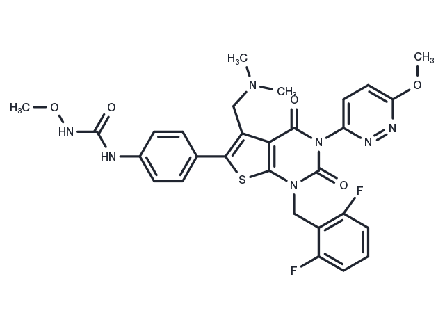 TargetMol Chemical Structure Relugolix