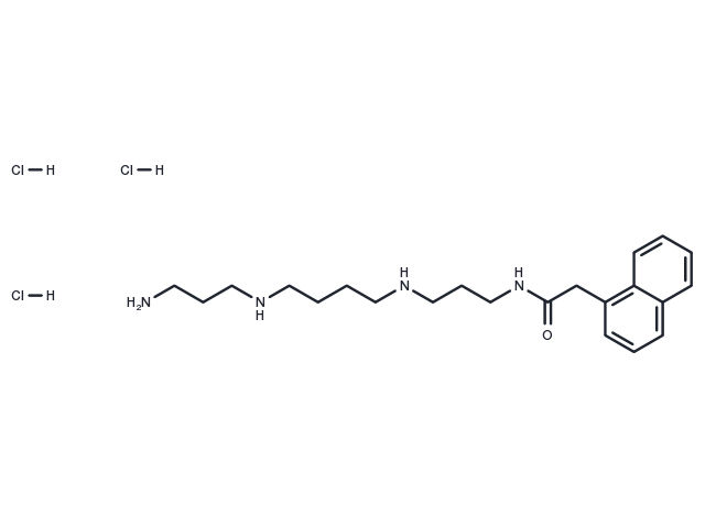 TargetMol Chemical Structure Naspm trihydrochloride