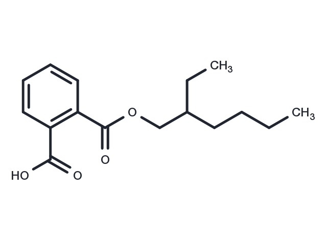 Phthalic acid mono-2-ethylhexyl ester Chemical Structure