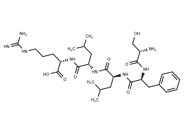 Thrombin Receptor Activator for Peptide 5 (TRAP-5) Chemical Structure