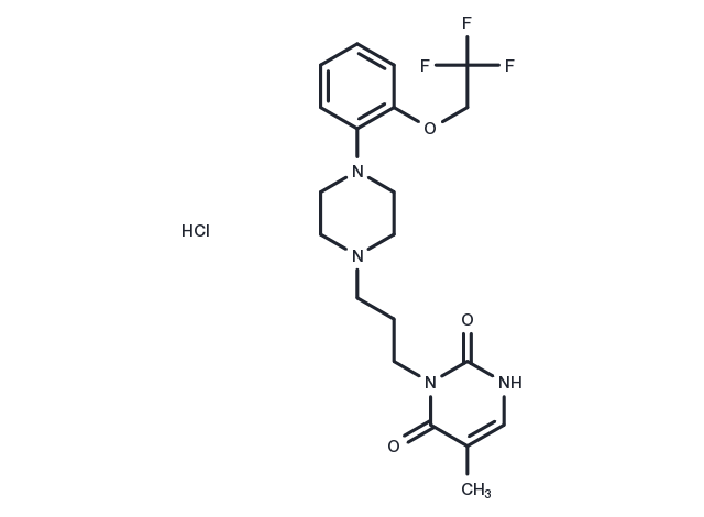 RS 100329 hydrochloride Chemical Structure
