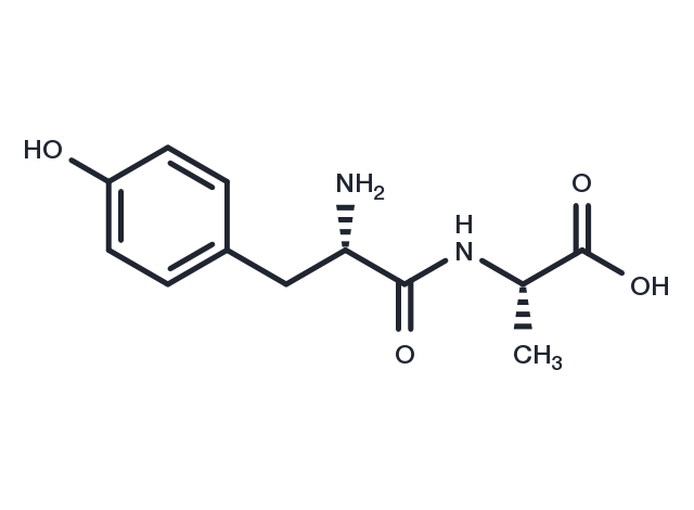 H-Tyr-Ala-OH Chemical Structure