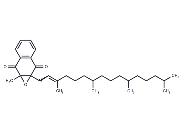 Vitamin K1 2,3-epoxide Chemical Structure