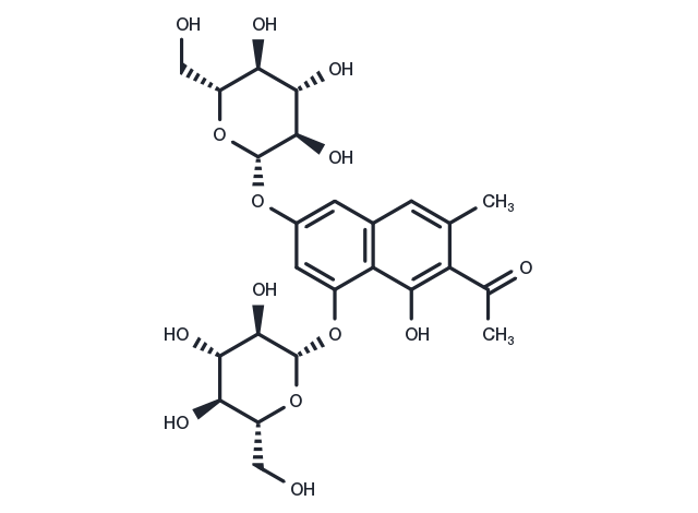 TargetMol Chemical Structure Cassiaglycoside II