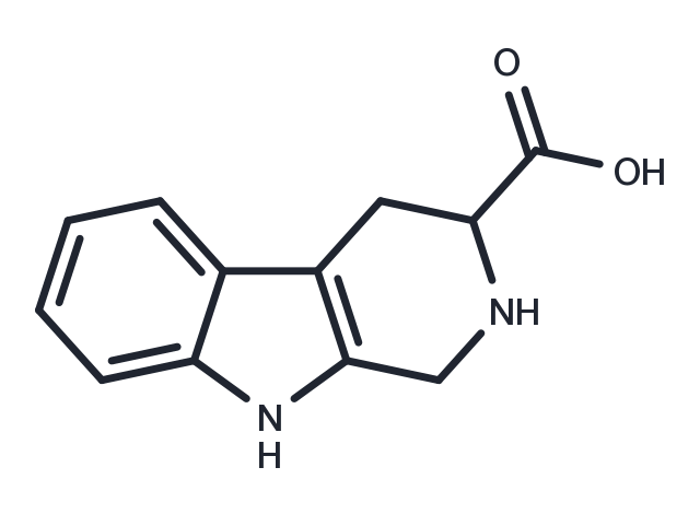 2,3,4,9-Tetrahydro-1H-pyrido[3,4-b]indole-3-carboxylic acid Chemical Structure