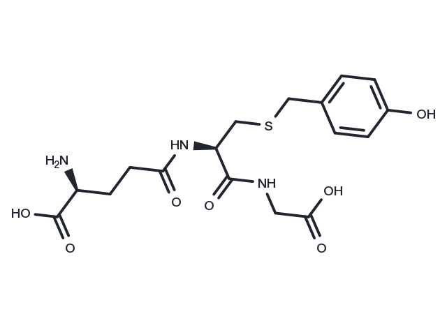 TargetMol Chemical Structure S-(4-Hydroxybenzyl)glutathione