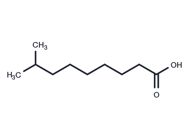 8-methyl Nonanoic Acid Chemical Structure