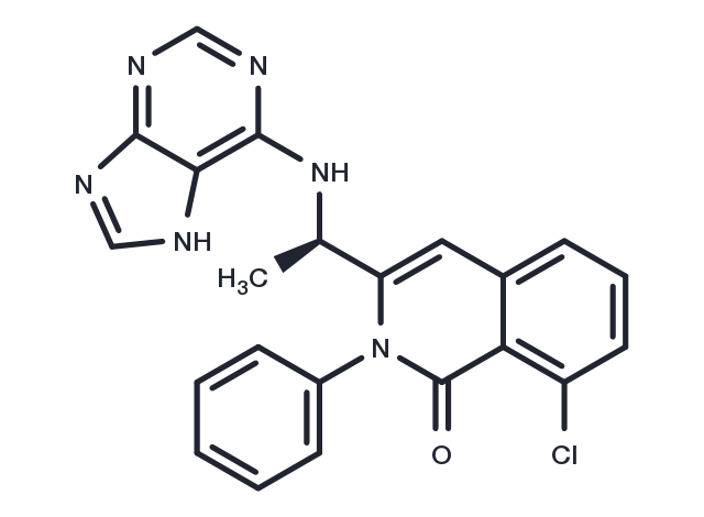 TargetMol Chemical Structure Duvelisib (R enantiomer)