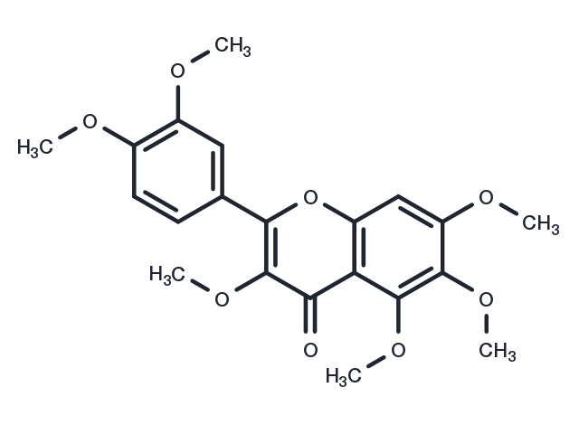 TargetMol Chemical Structure Hexamethylquercetagetin