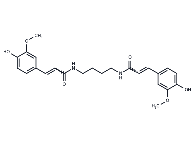 TargetMol Chemical Structure N,N′-Diferuloylputrescine