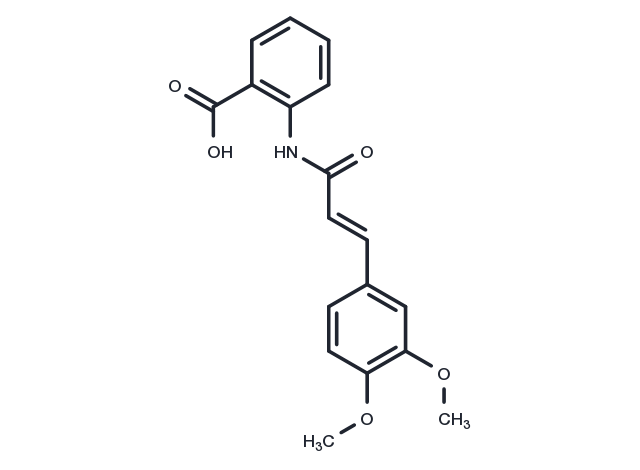 Trans-Tranilast Chemical Structure