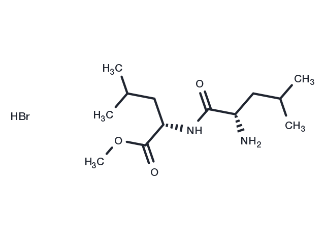 L-Leucyl-L-Leucine methyl ester hydrobromide Chemical Structure