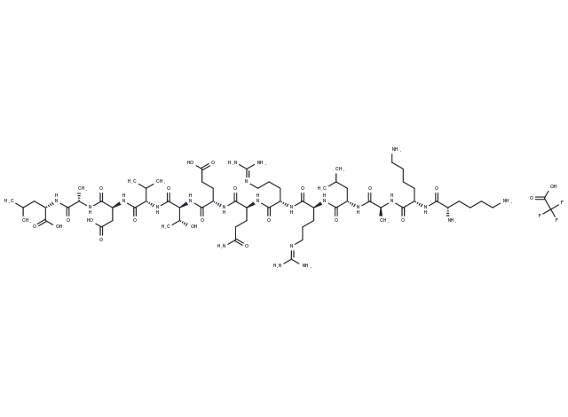 TargetMol Chemical Structure Autocamtide 2 TFA(129198-88-5 free base)